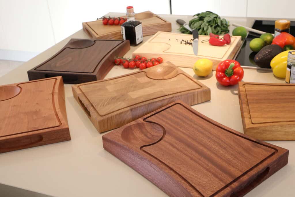 What to Do with Worktop Offcuts - Chopping Boards & Serving Trays