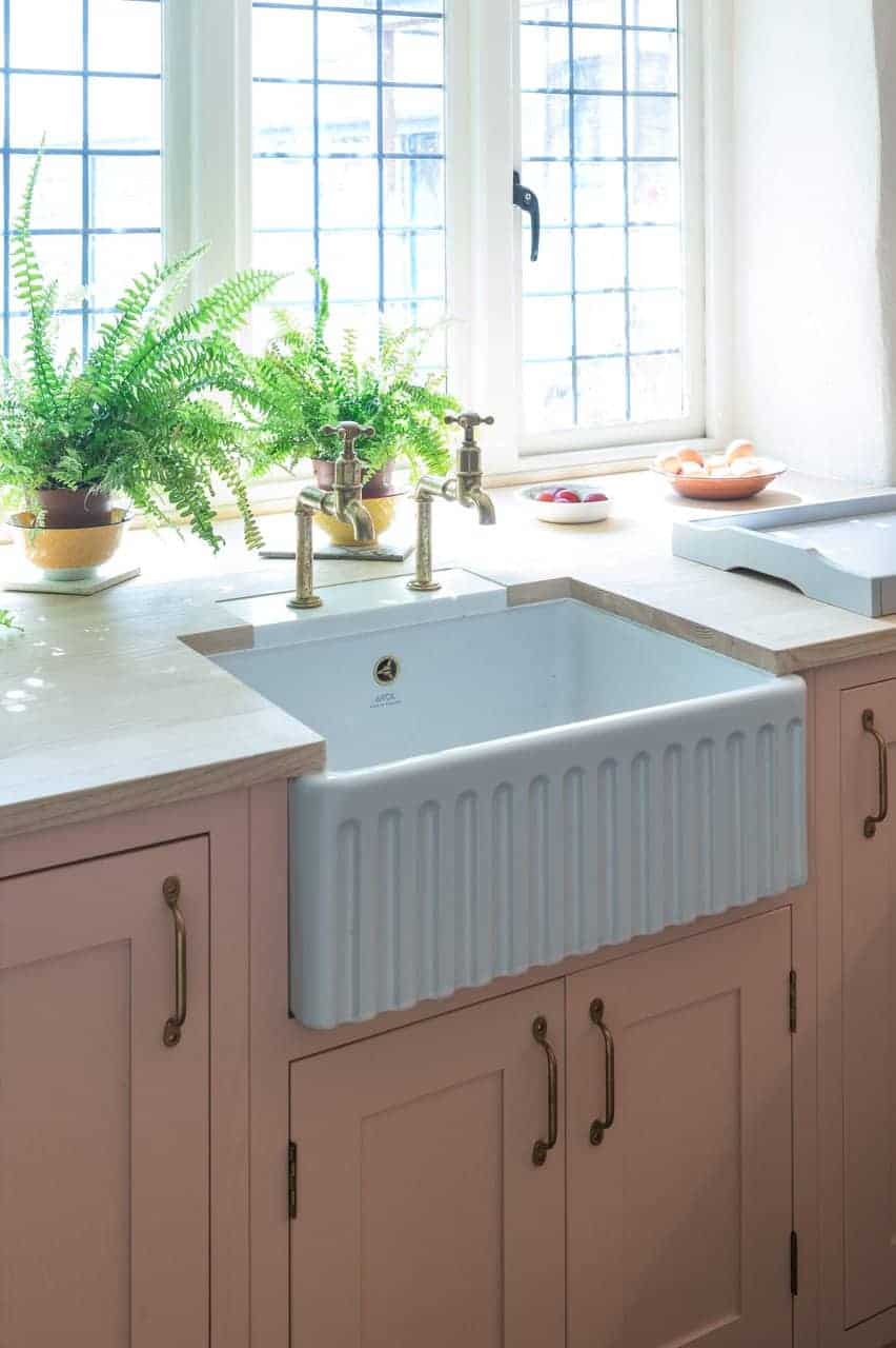 Full Stave Ash Wood Kitchen Worktop
