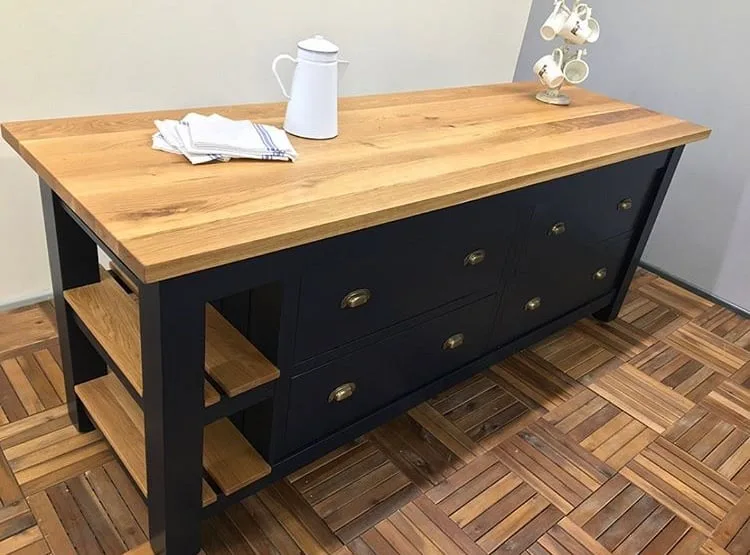 full stave rustic oak