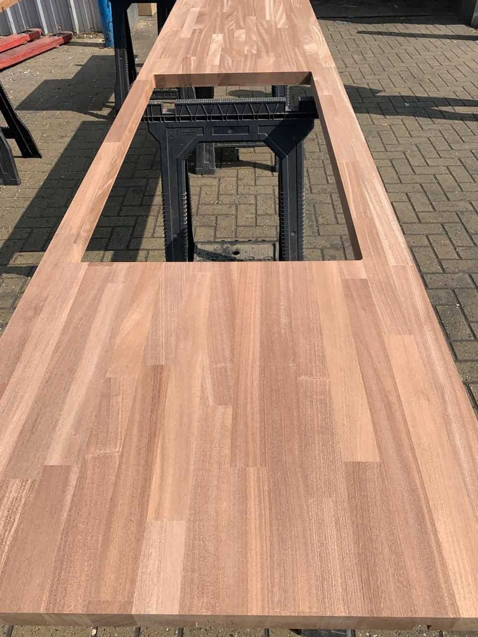 Sapele Wood Worktop