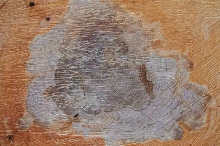Wood Stains on Wood Table