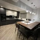 Wood worktops for luxury kitchen